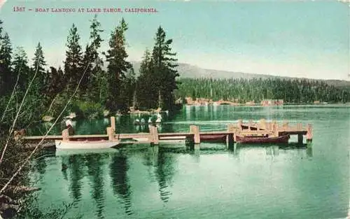 AK / Ansichtskarte  Lake_Tahoe_California_USA Boat Landing