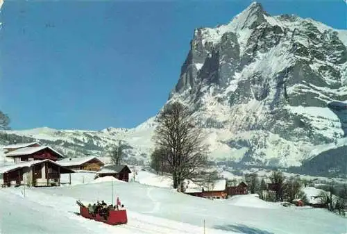 AK / Ansichtskarte  Grindelwald_BE Funi zum uebungs Skigelaende Wetterhorn