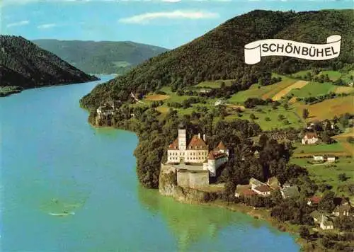 AK / Ansichtskarte  Schoenbuehel-Aggsbach_Donau_Niederoesterreich_AT Schloss Schoenbuehel Fliegeraufnahme