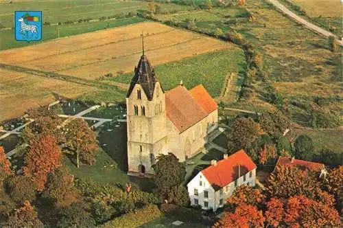 AK / Ansichtskarte  Gotland_Sweden Groetlingbo kyrka Fliegeraufnahme