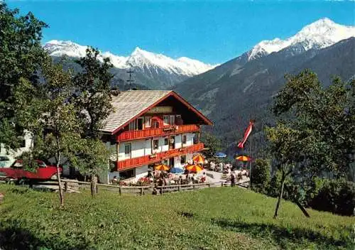 AK / Ansichtskarte  Finkenberg__Zillertal_Tirol_AT Alpengasthaus Pension Gletscherblick