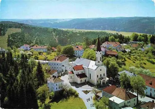 AK / Ansichtskarte  Maria_Schmolln_Oberoesterreich_AT Wallfahrtskirche Fliegeraufnahme