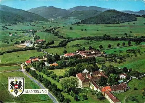 AK / Ansichtskarte  Mayerling_Baden_Niederoesterreich_AT Fliegeraufnahme mit Karmeliterinnenkloster 