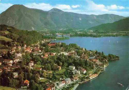 AK / Ansichtskarte  Tegernsee_Bayern Fliegeraufnahme mit Wallberg und Blaubergen