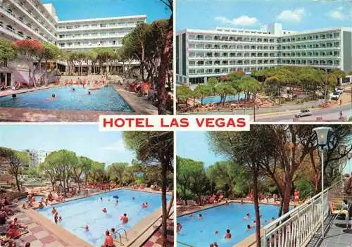 AK / Ansichtskarte  Salou_Tarragona_Costa_Dorada_ES Hotel Las Vegas Freibaeder