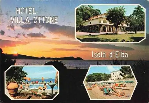 AK / Ansichtskarte  Portoferraio_Elba_IT Hotel Villa Ottone Pool Strand