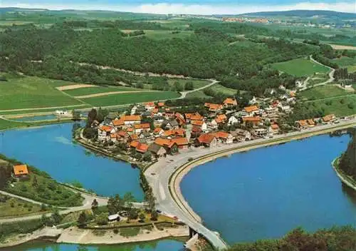 AK / Ansichtskarte 73998579 Niederwerbe_Edersee Fliegeraufnahme