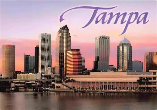 AK / Ansichtskarte  Tampa_Florida_USA Skyline of Tampa