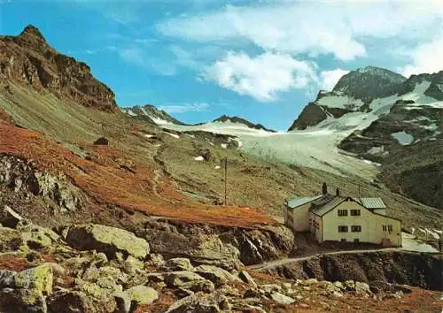 AK / Ansichtskarte  Wiesbadnerhuette_Wiesbadener_Huette_3316m_Montafon_AT mit Vermuntskopf und Piz Buin