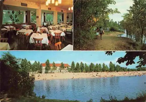 AK / Ansichtskarte  Altrip Strandhotel Restaurant Dorstein Gaststube Strandpartien