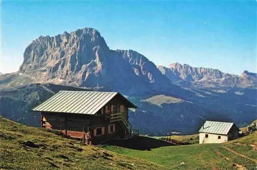 AK / Ansichtskarte  Gufidaun_Klausen_Eisacktal_IT Steviahuette mit Langkofel