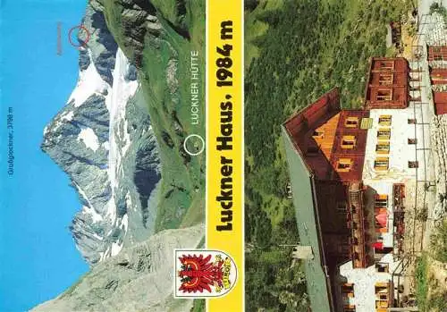 AK / Ansichtskarte  Kals-Lesach_Grossglockner_Tirol_AT Luckner Haus im Koednitztal Panorama