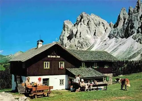 AK / Ansichtskarte  Lajen_Suedtirol Schutzhaus Brogles