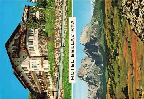 AK / Ansichtskarte  Seiseralm__Seiseralpe_Alpe_di_Siusi_Trentino_IT Hotel Bellavista Landschaftspanorama Dolomiten