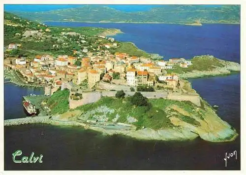 AK / Ansichtskarte  Calvi_2B_Haute-Corse La Citadelle ou Ville Haute vue aérienne