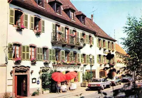 AK / Ansichtskarte  La-Petite-Pierre_Luetzelstein_67_Alsace Hotel Restaurant Aux Troix Roses