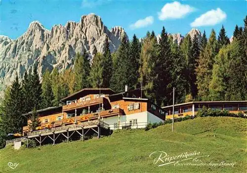 AK / Ansichtskarte  Muehlbach_Hochkoenig_Pinzgau-Pongau_AT Alpengasthof Rupertihaus mit Manndlwand