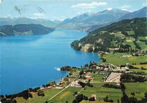 AK / Ansichtskarte  Doebriach_Millstaettersee Alpenseebad Fliegeraufnahme