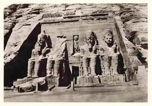 AK / Ansichtskarte  Abu_Simbel Rock Temple of Ramses II