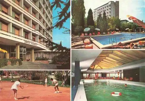 AK / Ansichtskarte  Abano_Terme_Veneto_IT Park Hotel Tennisplatz Pool Hallenbad