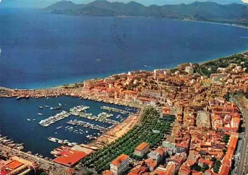 AK / Ansichtskarte  Cannes_06 Le Port les Allees de la Liberte Vue aerienne