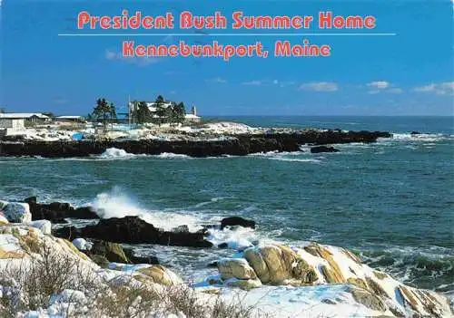 AK / Ansichtskarte  Kennebunkport President Bush Summer Home