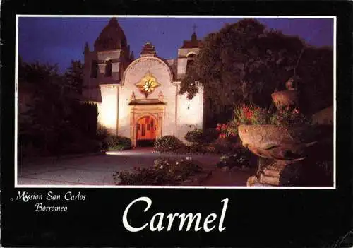 AK / Ansichtskarte  Carmel_California_USA Mission San Carlos Borromeo