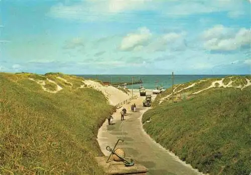 AK / Ansichtskarte  Lokken_Loekken_DK Nedkorsel til stranden