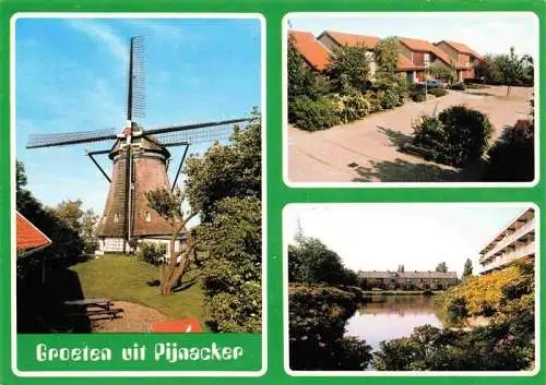 AK / Ansichtskarte  Pijnacker Windmuehle Haeuser Panorama