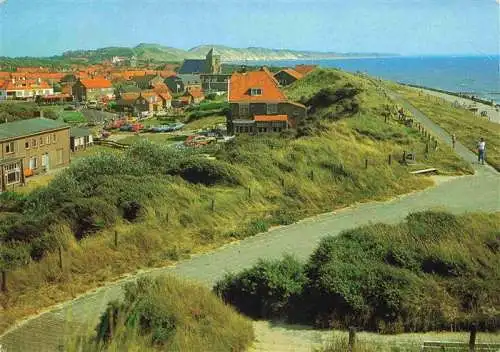 AK / Ansichtskarte  Zoutelande_Zeeland_NL Overzicht op het dorp zee en strand