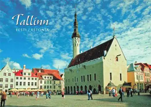 AK / Ansichtskarte  TALLINN_Reval_Estonia Raekoja plats Town Hall Square