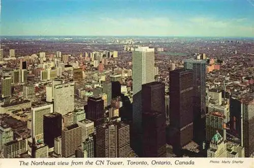 AK / Ansichtskarte  TORONTO_Canada The Northeast view from the CN Tower