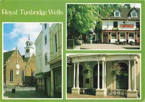 AK / Ansichtskarte  Royal_Tunbridge_Wells The Chalybeate Spring Church of King Charles The Martyr The Duke of York Public House Fishmarket Square