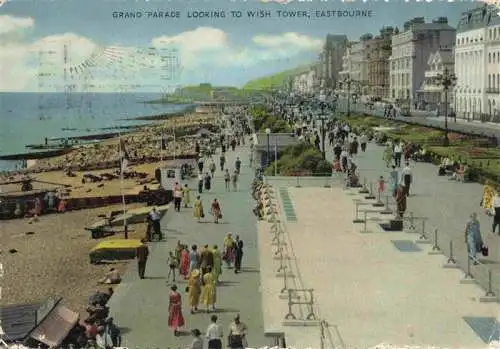 AK / Ansichtskarte  EASTBOURNE__Sussex_UK Grand Parade looking to Wish Tower