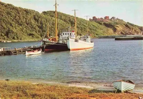 AK / Ansichtskarte  Bornholm_DK Hafen bei Hammershus