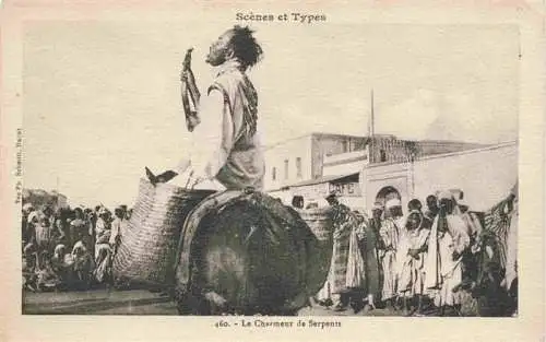 AK / Ansichtskarte  Schlangen_Snake_Serpent_Serpiente-- Scenes Types Charmeur de Sepents