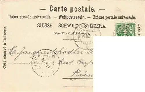 AK / Ansichtskarte  Postkutsche Gotthardpost litho