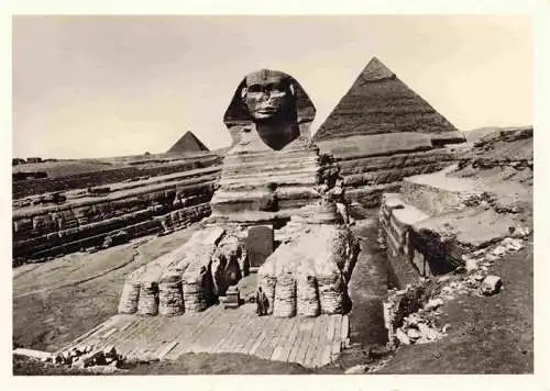 AK / Ansichtskarte  Gizeh_Giza_Egypt The Great Sphinx of Giza