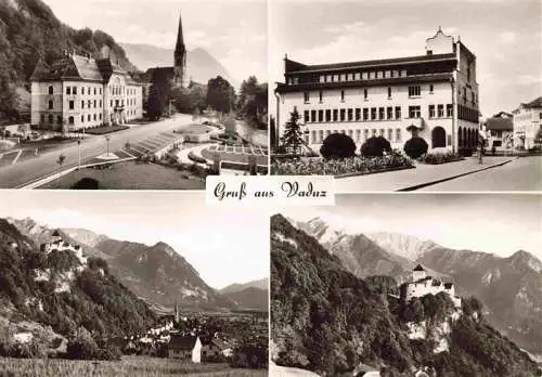 AK / Ansichtskarte  Vaduz_Liechtenstein_FL Ortsansichten Schloss