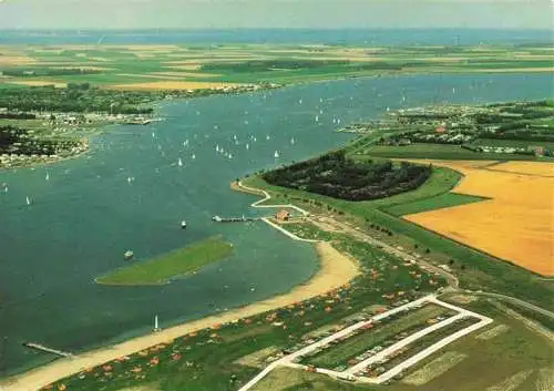 AK / Ansichtskarte  Veerse-Meer_Veerse-Gat_Veere_NL Fliegeraufnahme