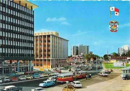AK / Ansichtskarte  Panama Strassenpartie