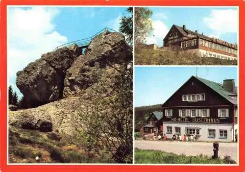 AK / Ansichtskarte  Tannenbergsthal_Vogtland Schneckenstein Klingenthal Sporthotel Waldgut Hotel Buschhaus