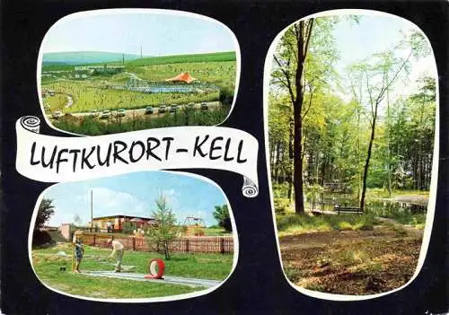 AK / Ansichtskarte  Kell_See_Trier_Hochwald Freibad Minigolfanlage Waldweiher