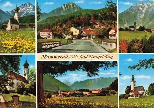 AK / Ansichtskarte  Hammerau Feldkirchen Hammerau Johannishoegl Ainring Bicheln Ulrichshoegl