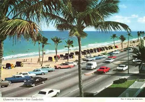 AK / Ansichtskarte  Fort_Lauderdale_Florida_USA Strand Promenade