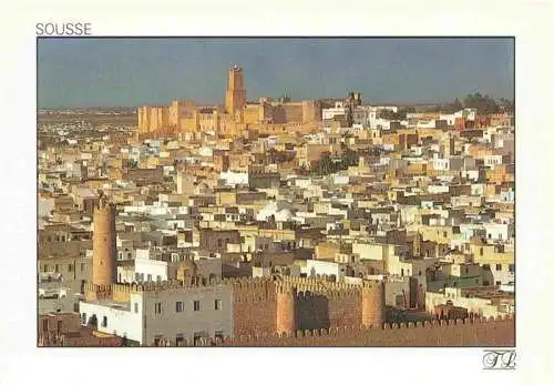 AK / Ansichtskarte  Sousse_Tunesie Vue sur la medina et les remparts