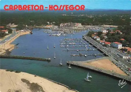 AK / Ansichtskarte  Hossegor_Soorts-Hossegor_40_Landes Le Port de plaisance Vue aerienne