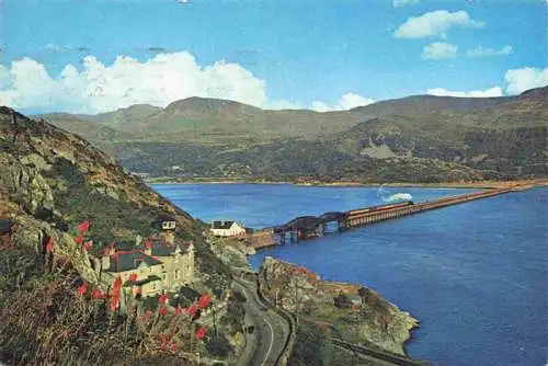 AK / Ansichtskarte  Barmouth Barmouth Bridge and Cader Idris