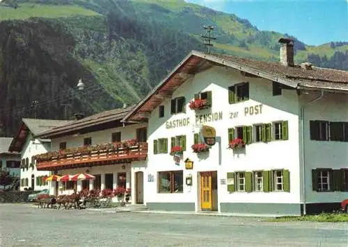 AK / Ansichtskarte  Steeg_Lechtal_Lech_Vorarlberg_AT Gasthof Pension zur Post