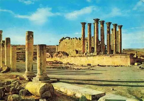 AK / Ansichtskarte  Jerash_Gerash_Jordania The Temple of Artemis